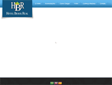 Tablet Screenshot of hotelbrasilreal.com.br